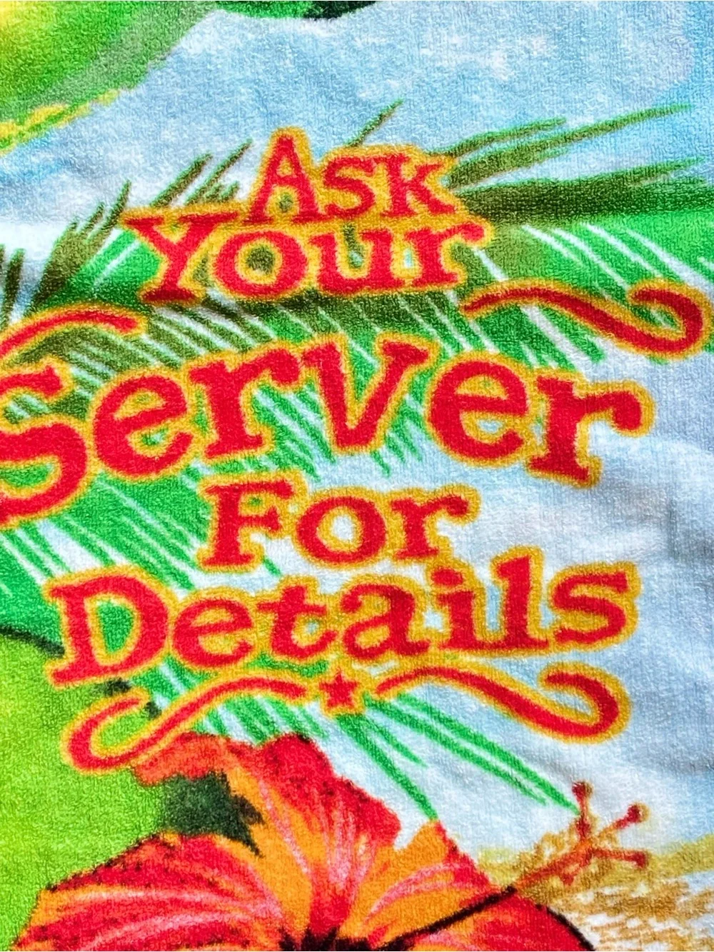 TWO! Set of Margaritaville Tropical Parrot Beach Towels 100% Cotton 67” x 40”
